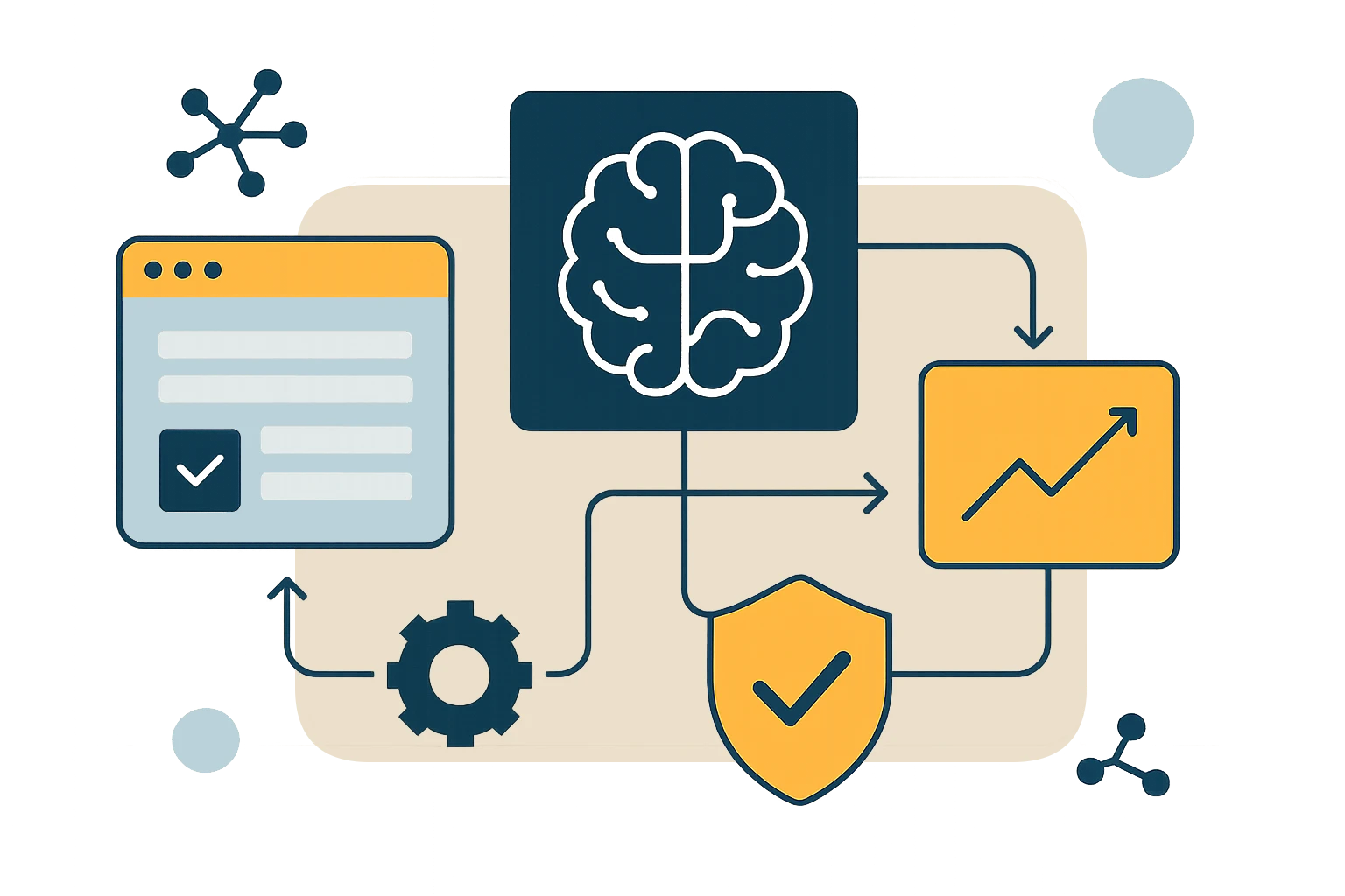 AI Solutions Illustration