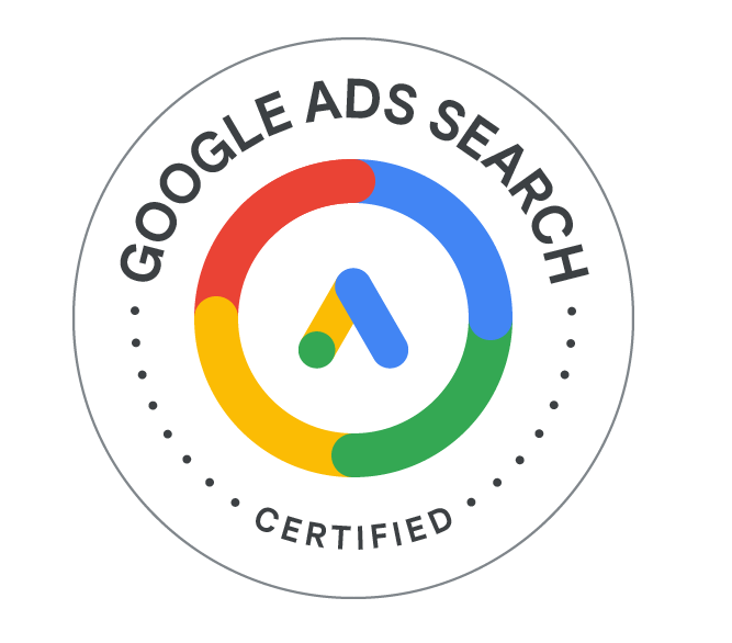 Google Ads Search Certification award