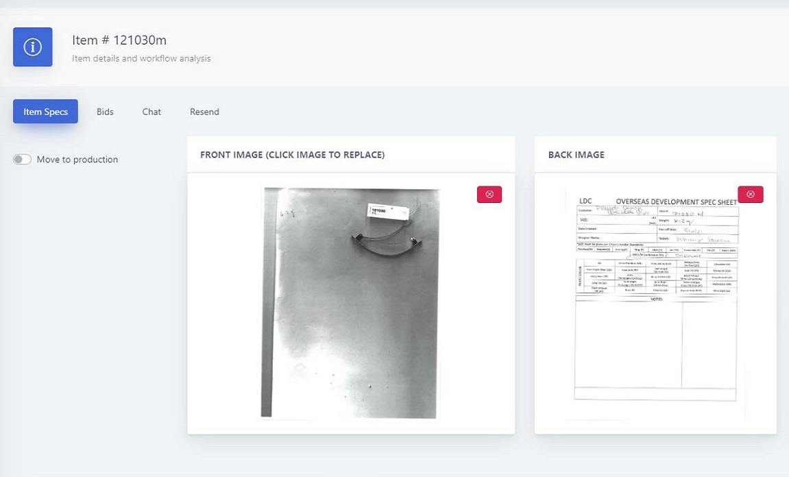screenshot of iBasePro.com which is a custom application developed by OMNI Digital Services