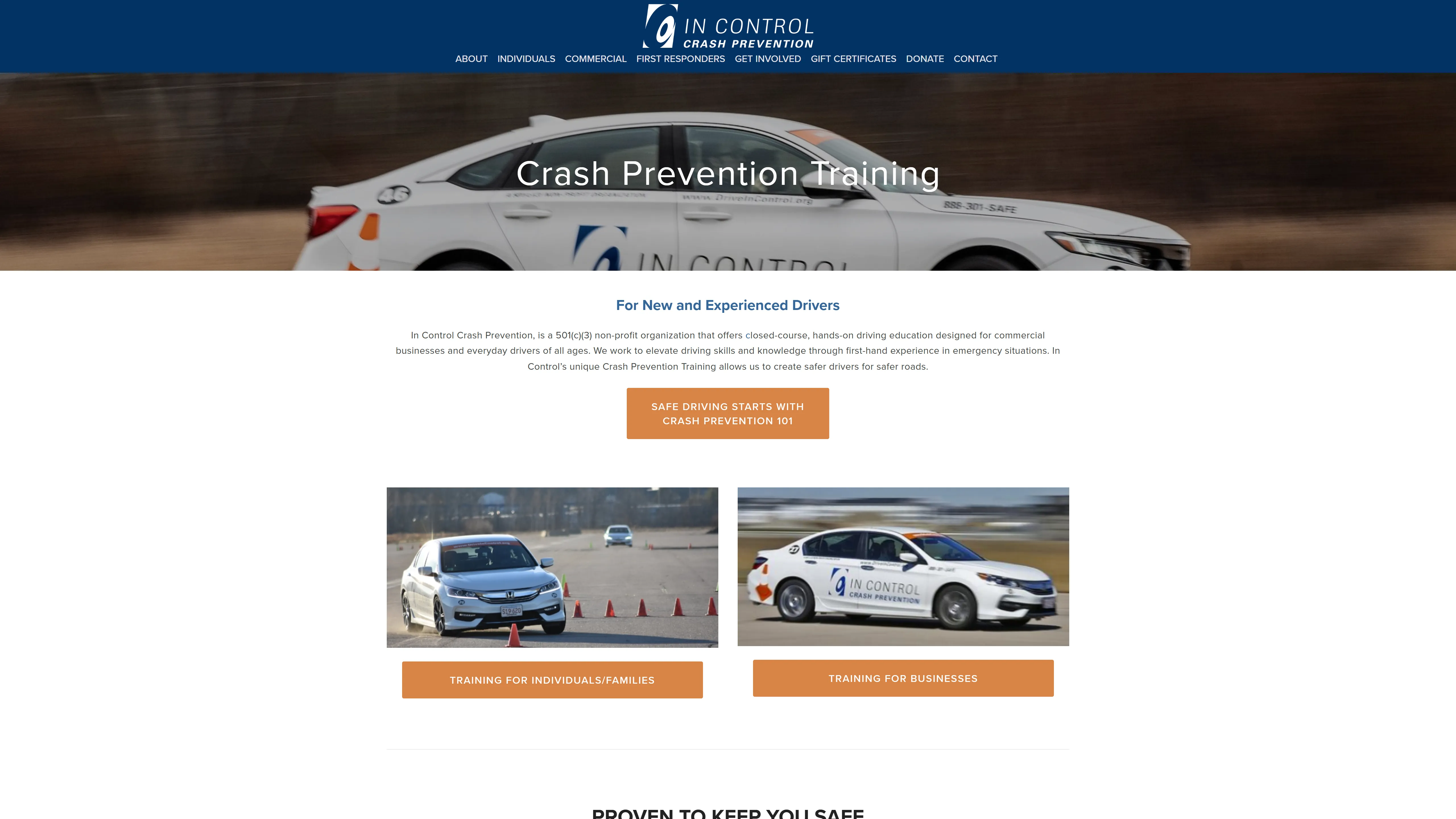 In Control Crash Prevention